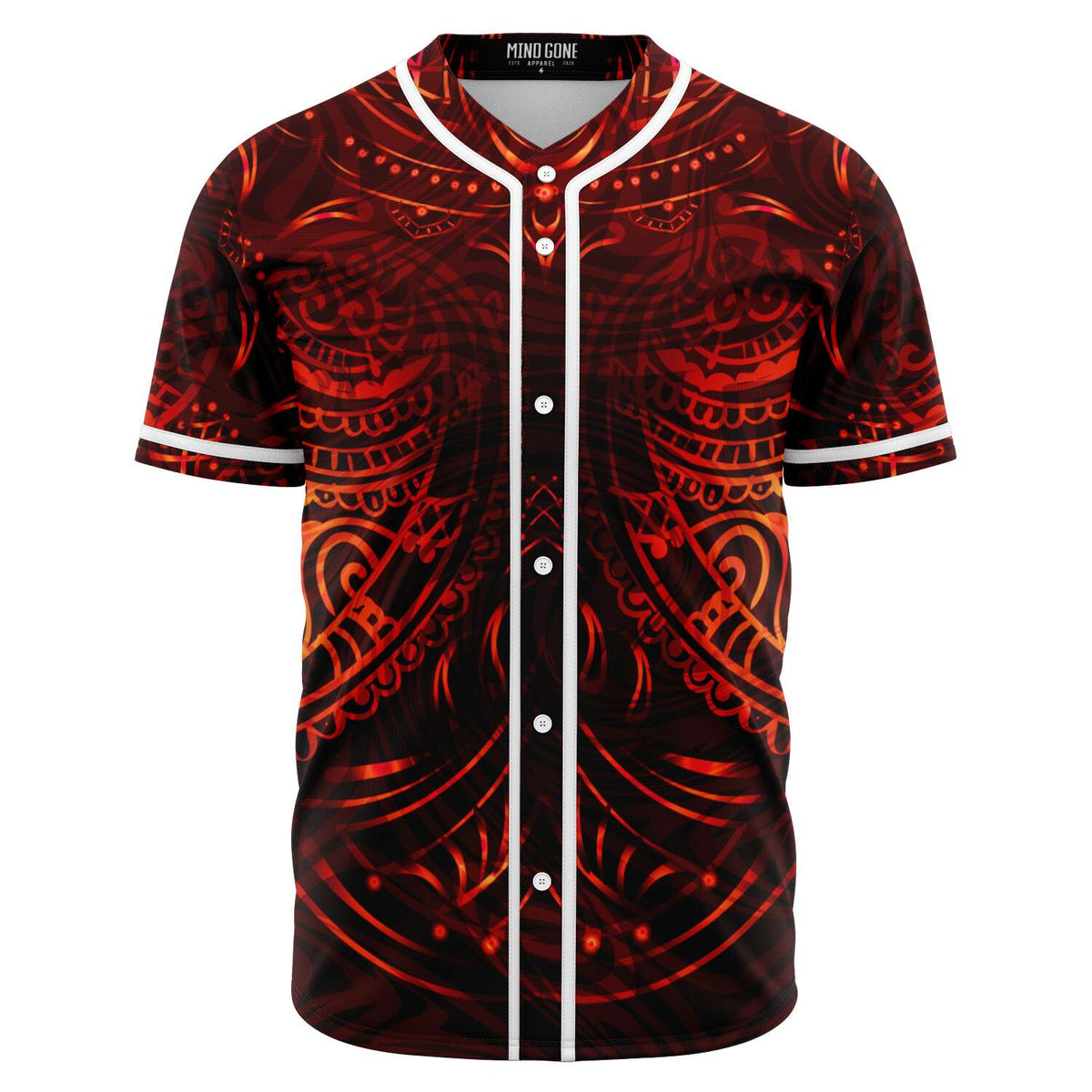 Polynesian Baseball Jersey Tribal Custom Design – MindGone