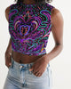 Shamanic Magick Psychedelic Women's Twist-Front Tank