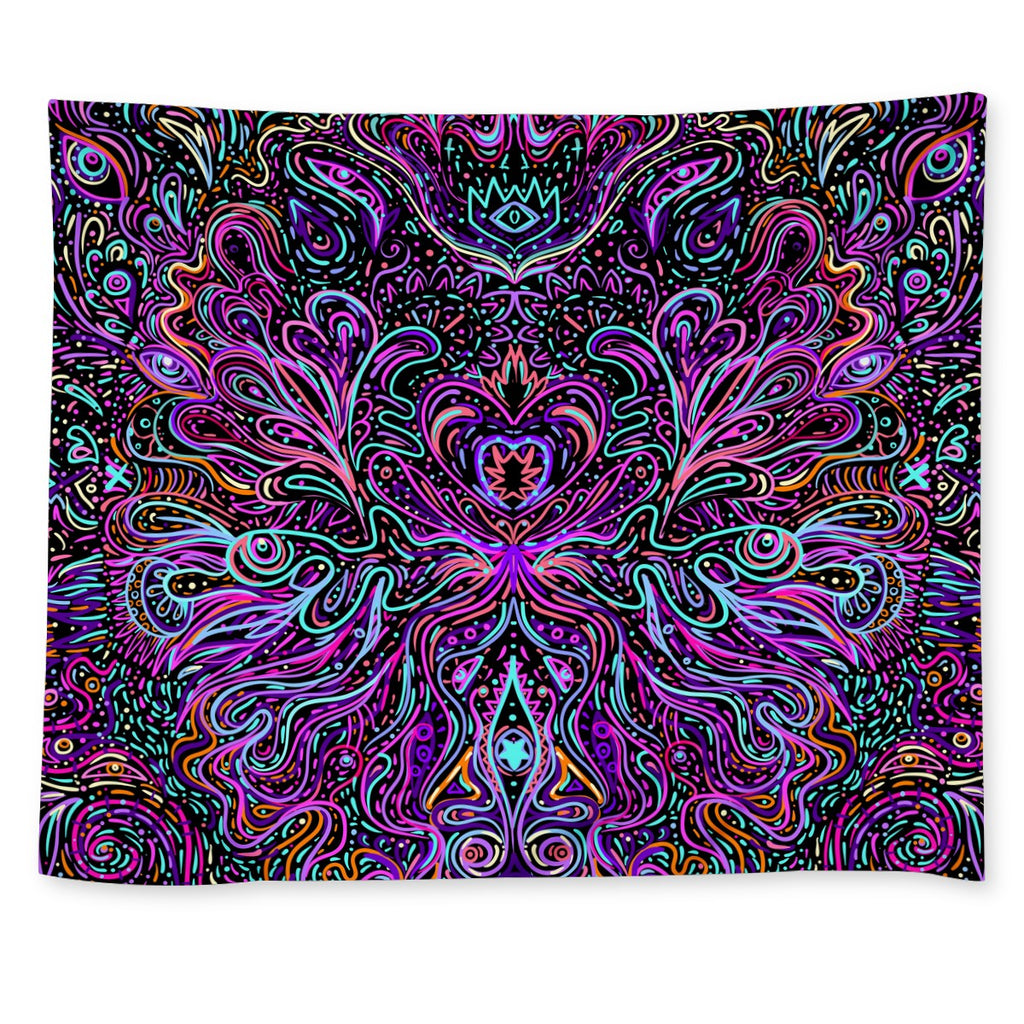 Hypnotic Shamanic Wall Tapestry