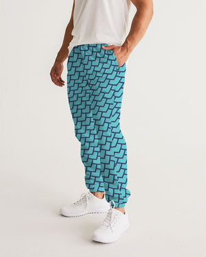 Trippy Teal Trance Men's Track Pants