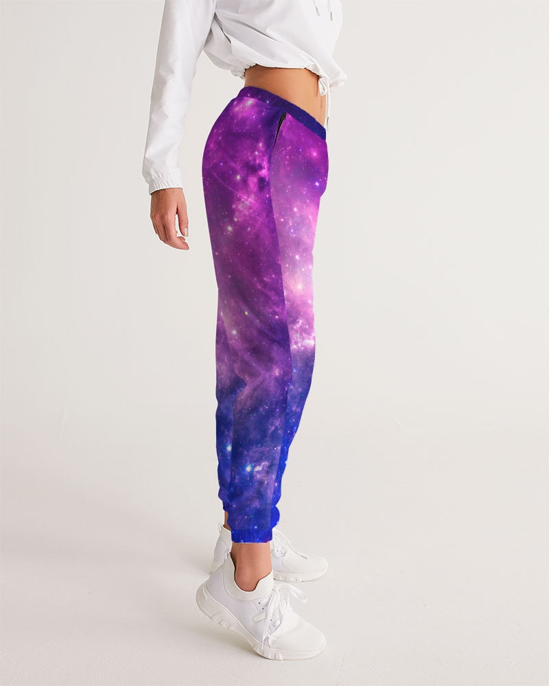 Purple Galaxy Women's Track Pants