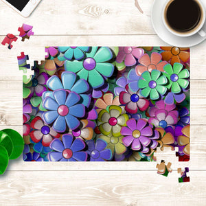 Hippie Flowers Puzzle Custom Made - Mind Gone