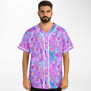 Trippy Magic Mushrooms Rave Jersey