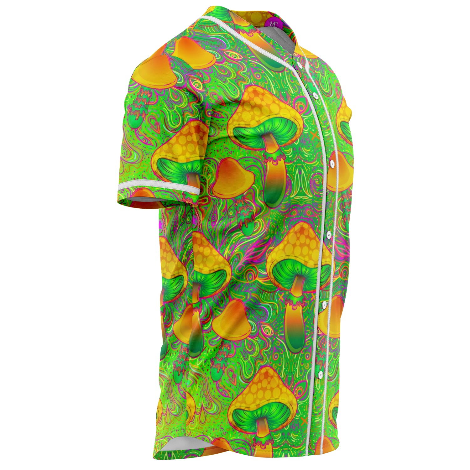 Trippy Psychedelic Baseball Jersey - Mind Gone