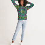 Psychedelic Mandala Dimension Women's Hoodie