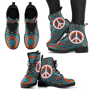 PLUR Peace Mandala Boots - Mind Gone