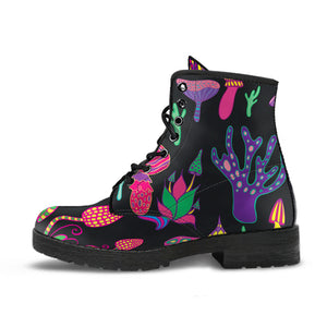 Magical Trip Vegan Leather Boots - Festival Shoes - Mind Gone