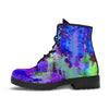 Blue Trippin Psychedelic Leather Boots - Mind Gone