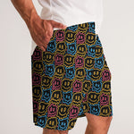 Drippy Smiley Faces Men's Jogger Shorts