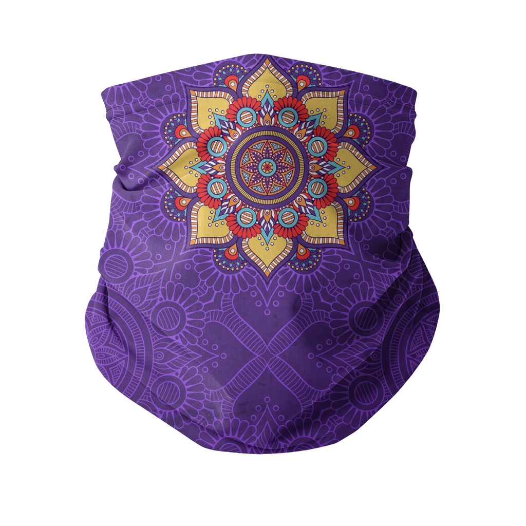 Intricate Mandala Neck Gaiter