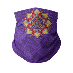 Intricate Mandala Neck Gaiter