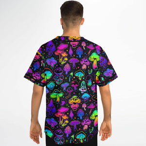 Magic Mushroom Glow EDM Festival Jersey