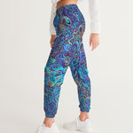 Psychedelic Blue Love Women's Track Pants