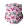 Butterflies Roses Neck Gaiter