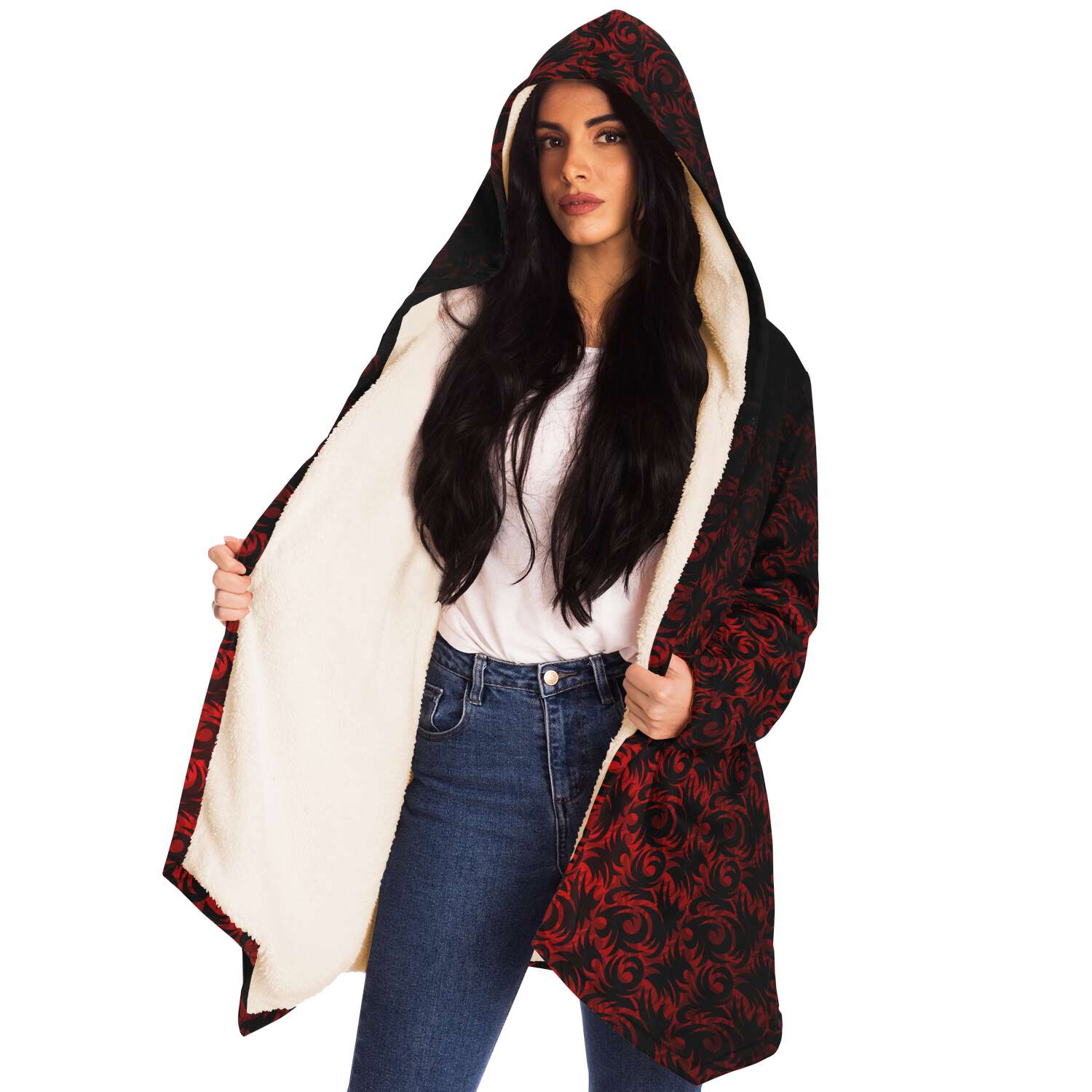 Crimson Fantasy Dream Cloak