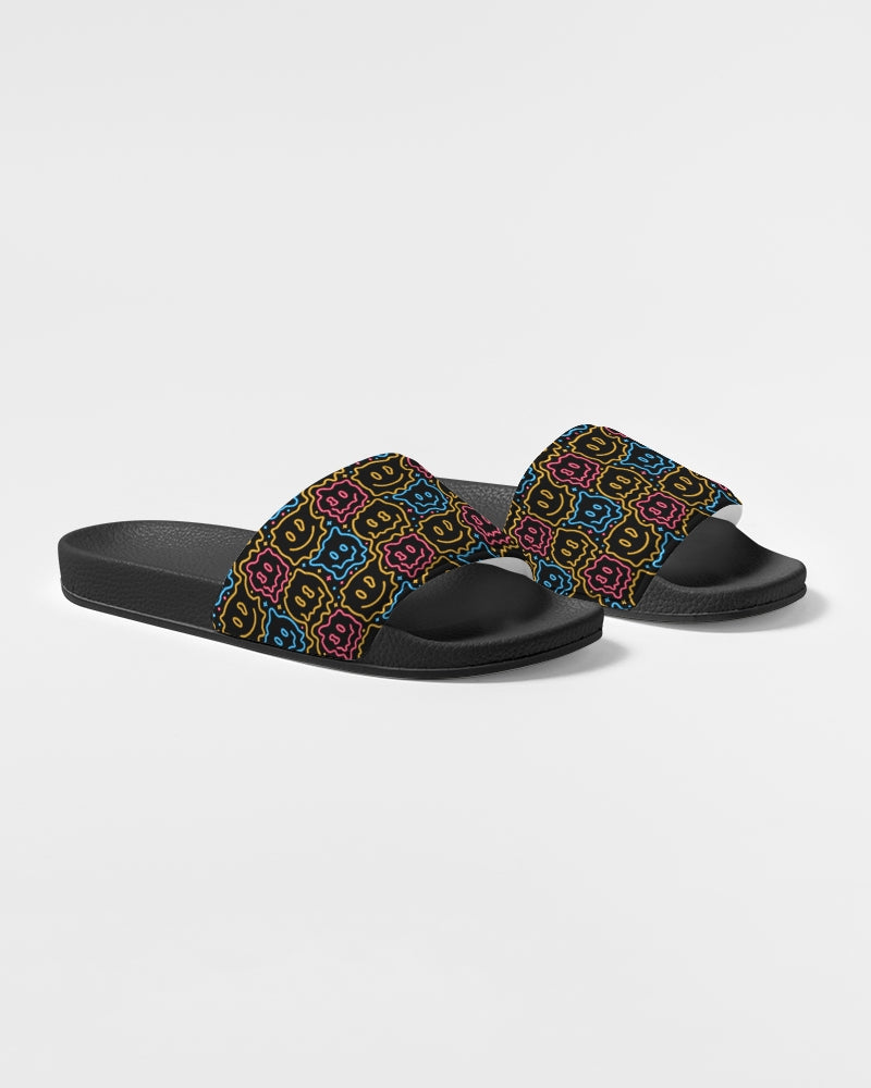 Drippy Smiley Faces Men's Slide Sandal