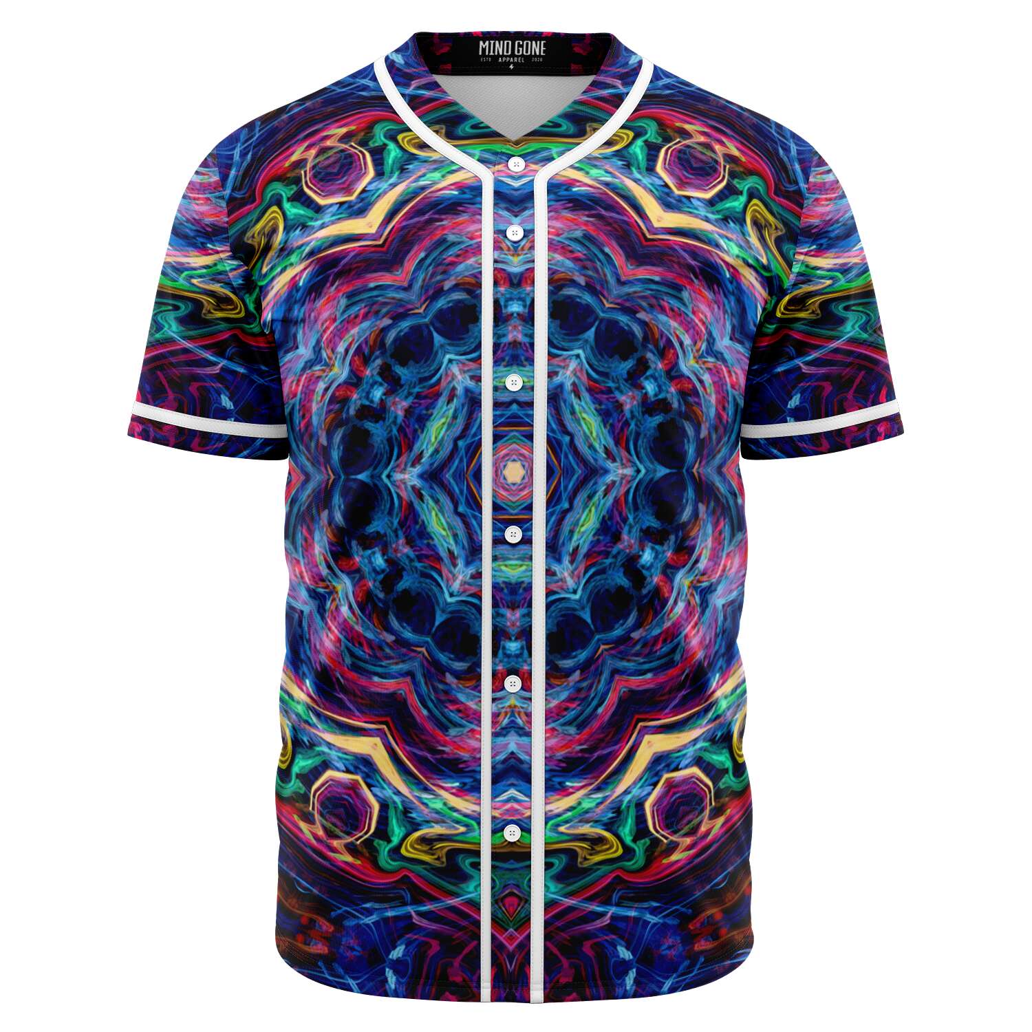 Trippy Fractal Festival Jersey