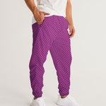 Purple Pixeles Men's Track Pants