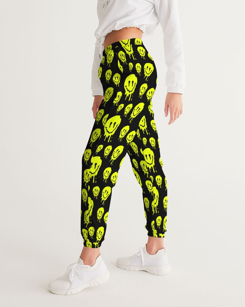 Smiley Hip hop Sweatpants Women Street Dance Fluorescent Green Harem Pants  Women Streetwear Fashion Trousers Women Plus Size