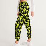 Drippy Melting Smiley Faces Aesthetic Women's Track Pants