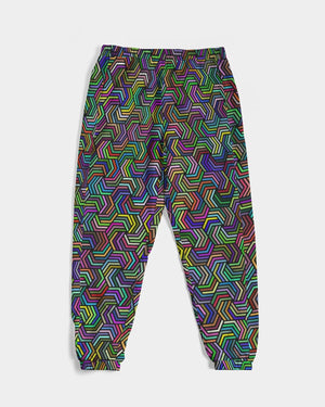 Trippy Isometric Men's Track Pants