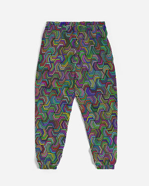 Trippy Isometric Men's Track Pants