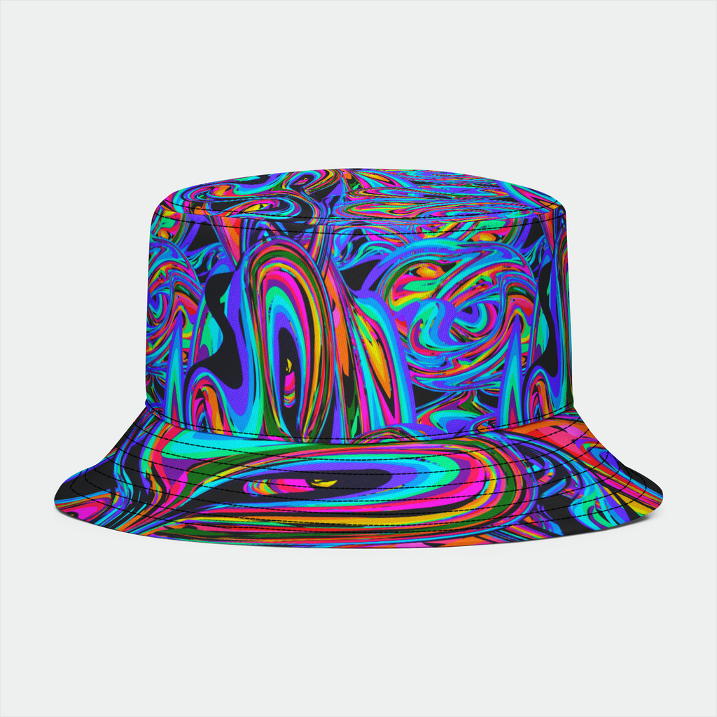 Crazy Electro Trip Festival Bucket Hat