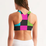 80s Retro Pop Women's Seamless Sports Bra