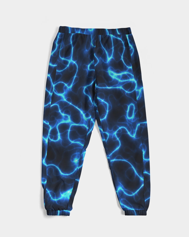 Electric Blue Lightning Men's Track Pants