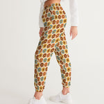 Retro Colorful Smiling Flowers Women's Track Pants