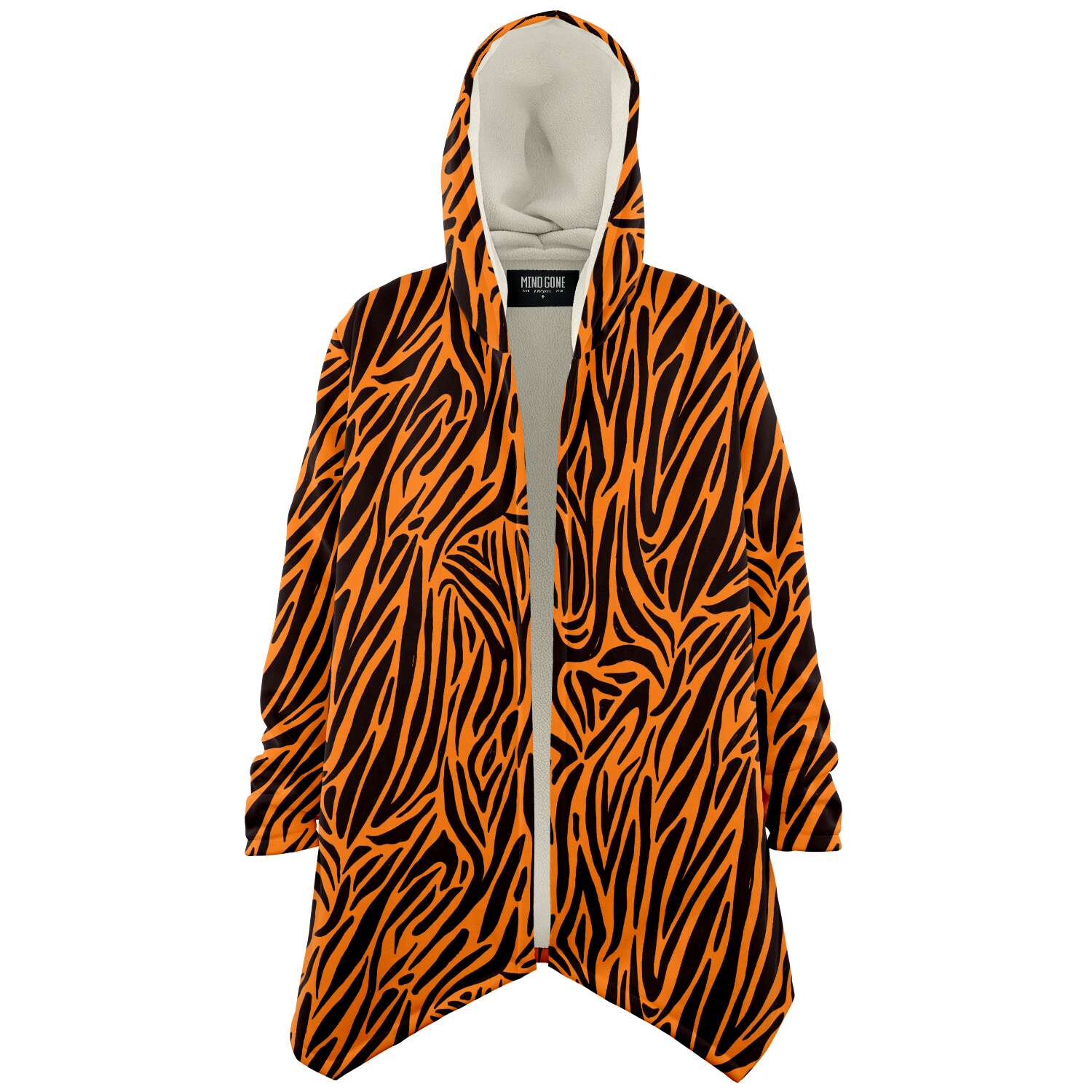 Tiger Striped Festival Cloak Hoodie