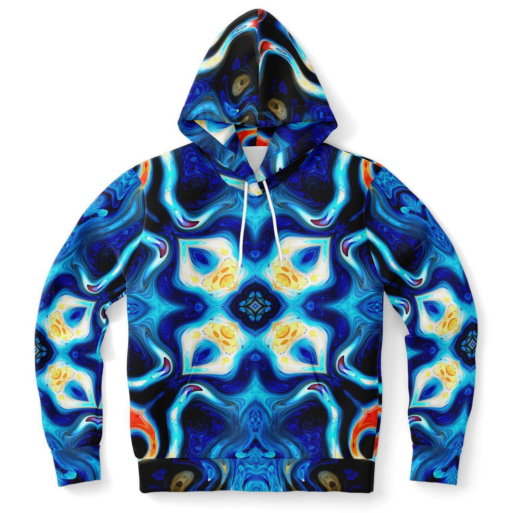 Hydro Daze Fractals Unisex Pullover Hoodie