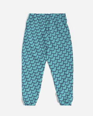 Trippy Teal Trance Men's Track Pants