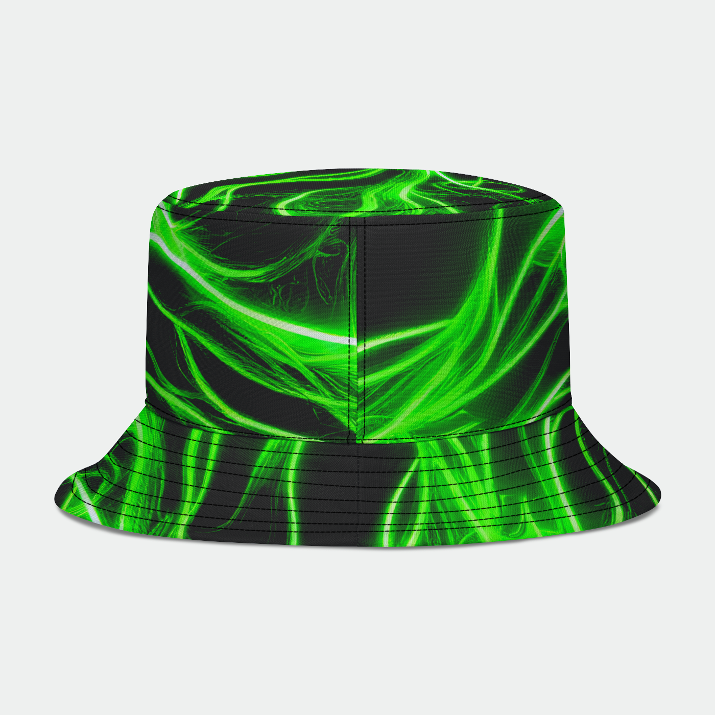 Radioactive Trippy Rave Bucket Hat