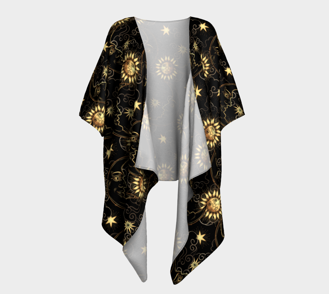 Celestial Sun & Moon Kimono