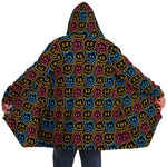 Drippy Smiley Faces Rave Cloak