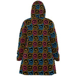 Drippy Smiley Faces Rave Cloak