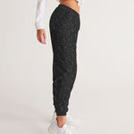 Dark Geometric Visions Women's Track Pants