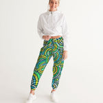 Trippy Green Women's Track Pants