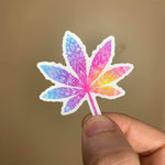 Cute Weed Stickers - Waterproof 420 Pot Leaves