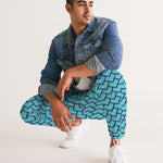 Trippy Teal Trance Men's Track Pants