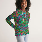 Psychedelic Mandala Dimension Women's Hoodie