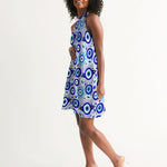 Lucky Evil Eye Women's Halter Dress