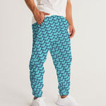 Trippy Teal Trance Men's Track Pants