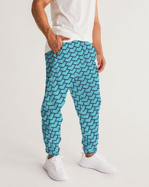 Trippy Teal Trance Men's Track Pants