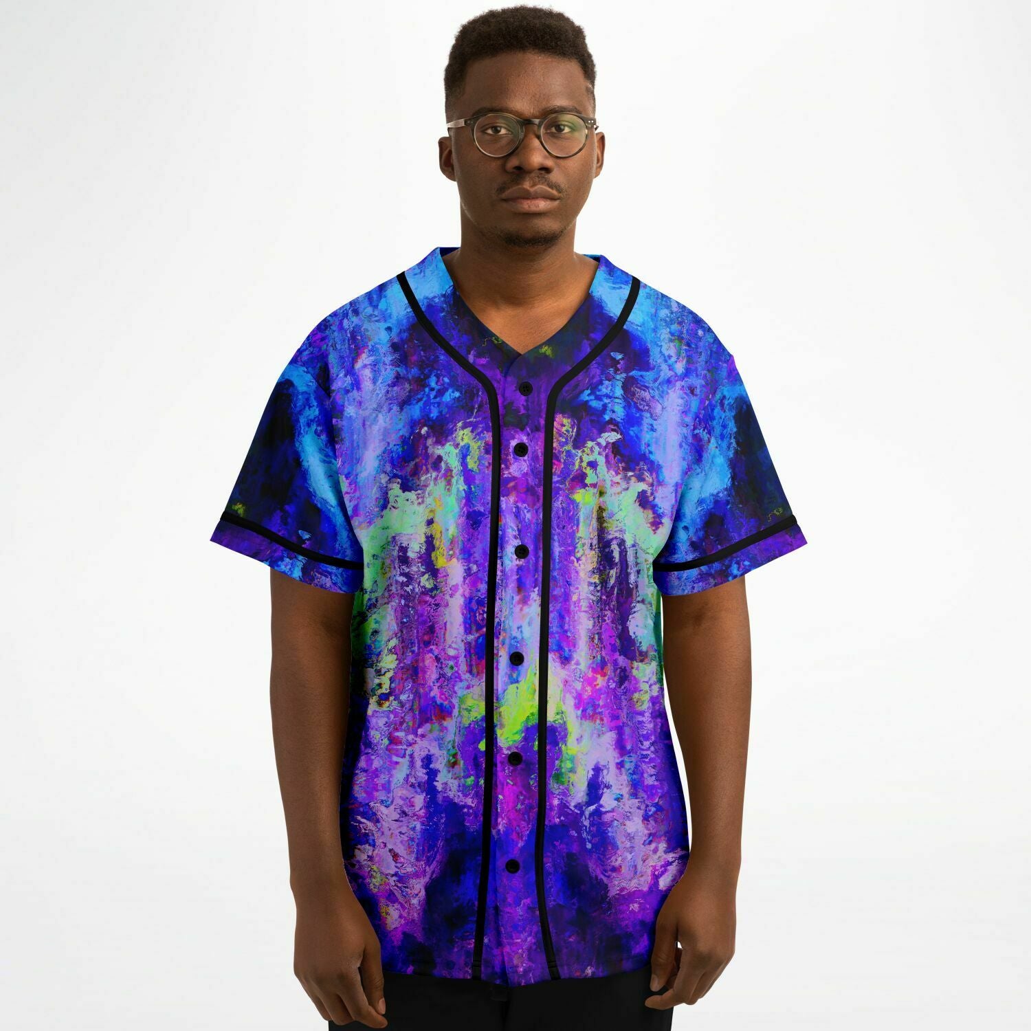 Blue Trippin Psychedelic Rave Jersey