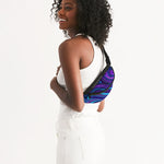 Liquid Marble Rave Crossbody Sling Bag