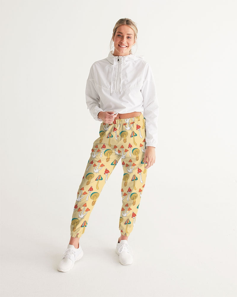 Vintage Hippie Mushrooms Women's Track Pants