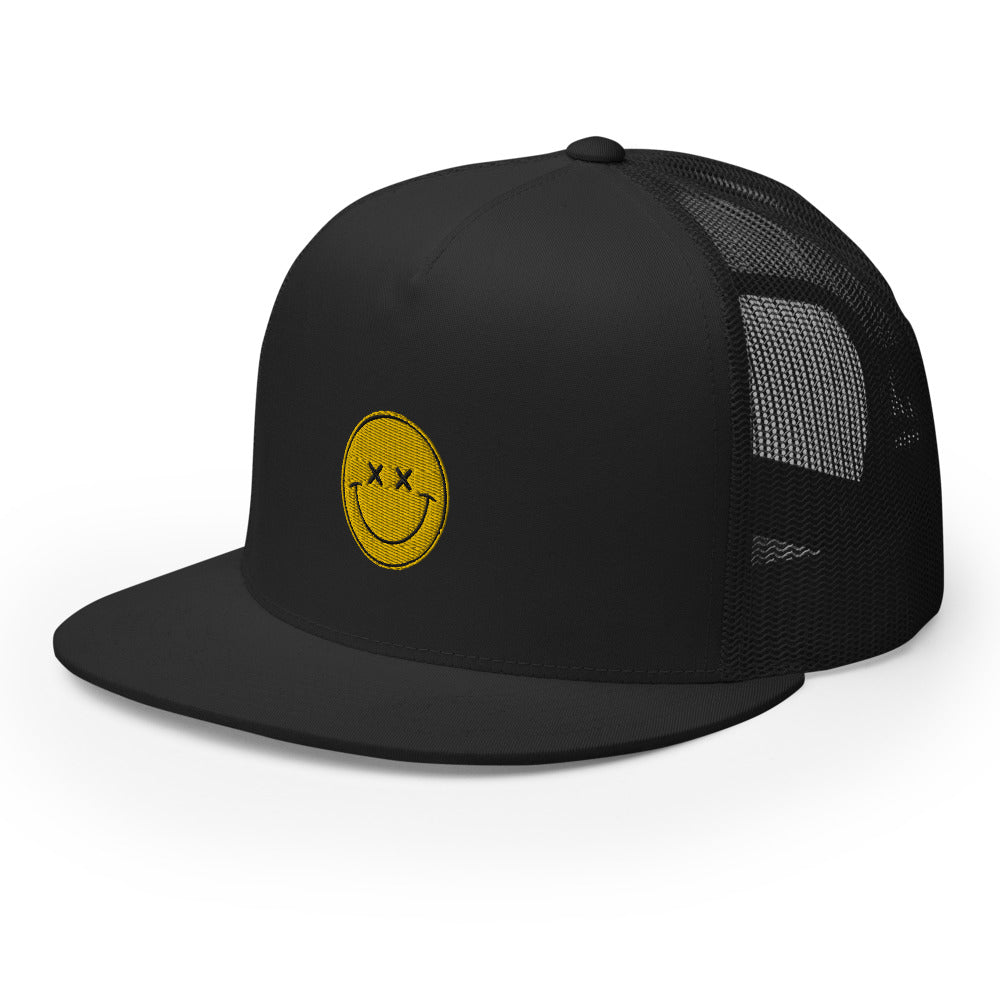 Stoner Happy Face Trucker Cap