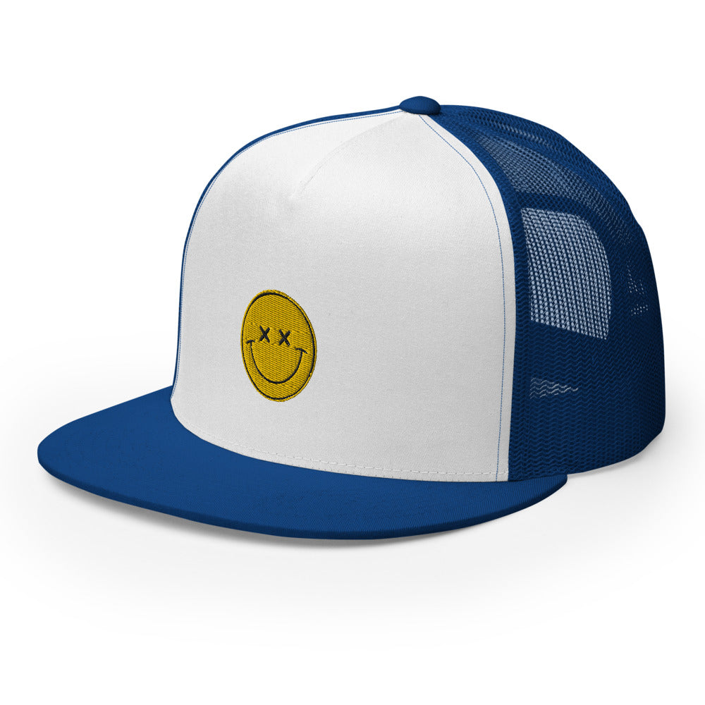 Stoner Happy Face Trucker Cap